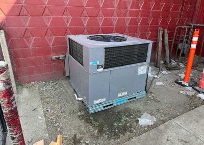 Amplified HVAC KeepRite commercial heat pump install