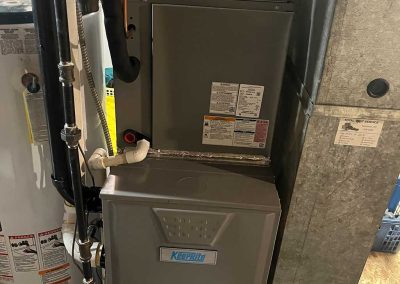 Amplified HVAC KeepRite furnace install