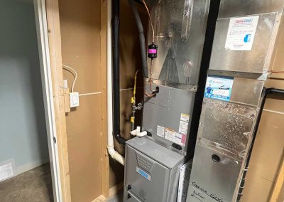 Amplified HVAC KeepRite furnace install2