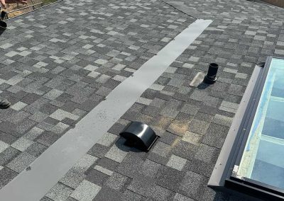 Amplified HVAC roof vents installed